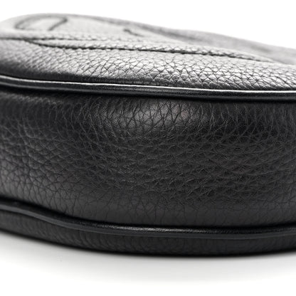 Gucci Pebbled Calfskin Mini Soho Chain Bag Black 10 of 14