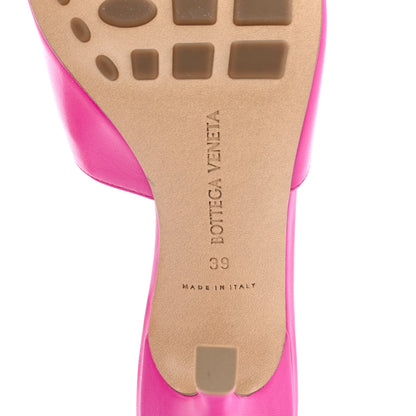 Bottega Veneta Lambskin Stretch Mule Sandals 39 Hollyhock 6 of 8