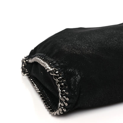 Stella McCartney Shaggy Deer Falabella Fold Over Tote Black 8 of 9