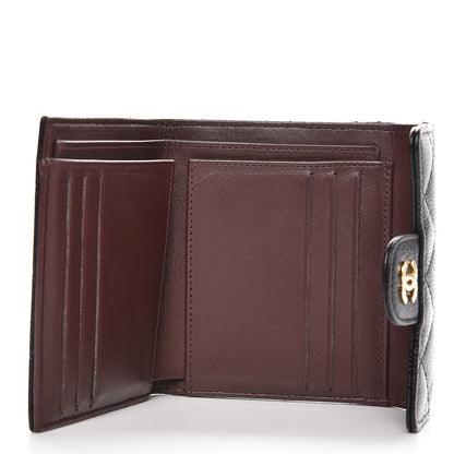 Chanel Caviar Quilted Compact Flap Wallet Black 5 of 9
