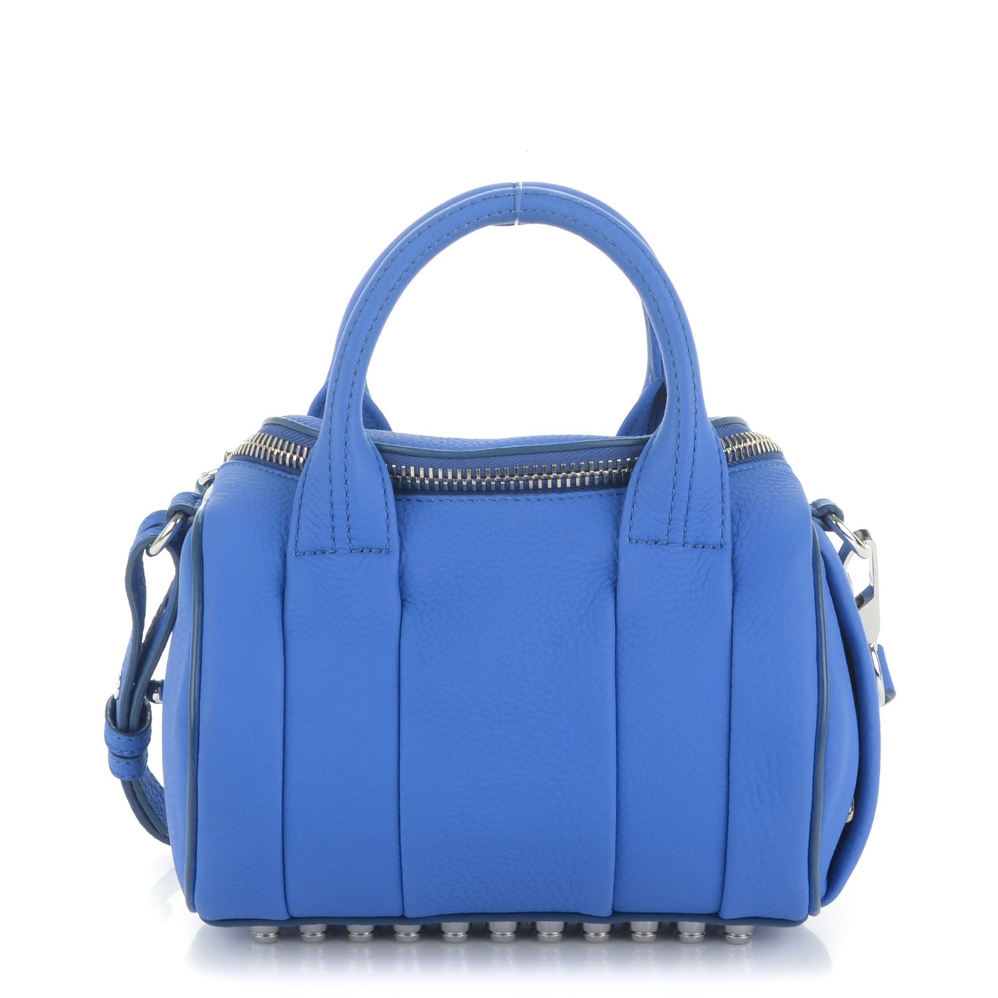 Pebbled Lambskin Mini Rockie Surf Rhodium Hardware