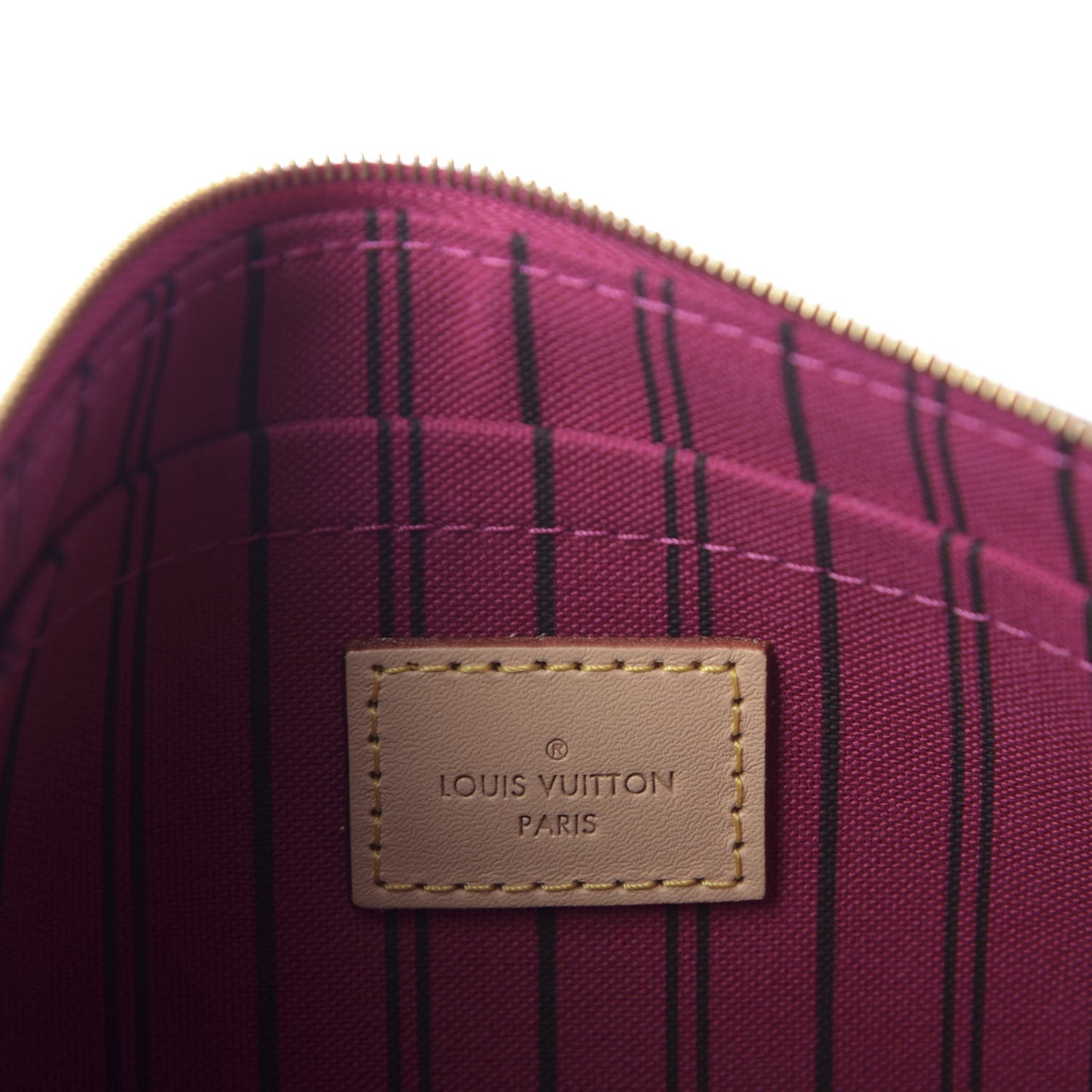 Monogram Neverfull MM GM Pochette Pivoine