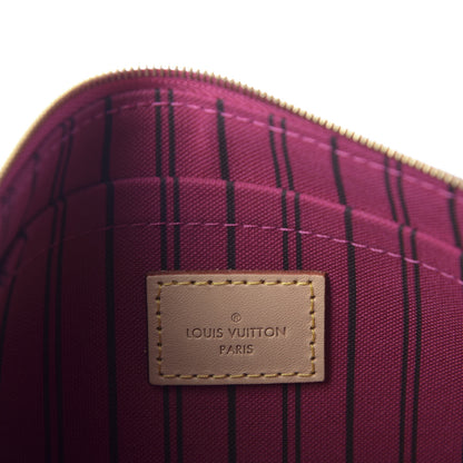 Louis Vuitton Monogram Neverfull MM GM Pochette Pivoine 6 of 8