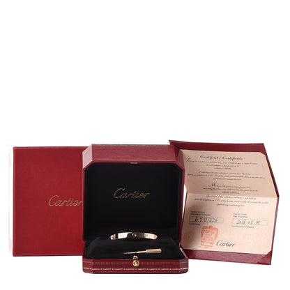Cartier 18K Pink Gold LOVE Bracelet 16 8 of 8