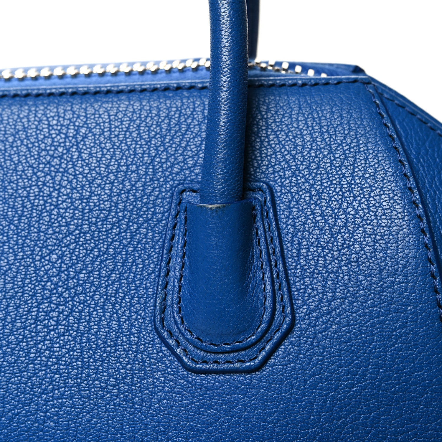 Givenchy Sugar Goatskin Mini Antigona Persian Blue 11 of 11