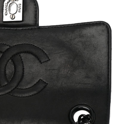 Chanel Patent Calfskin Quilted Mini Square Flap So Black 12 of 18