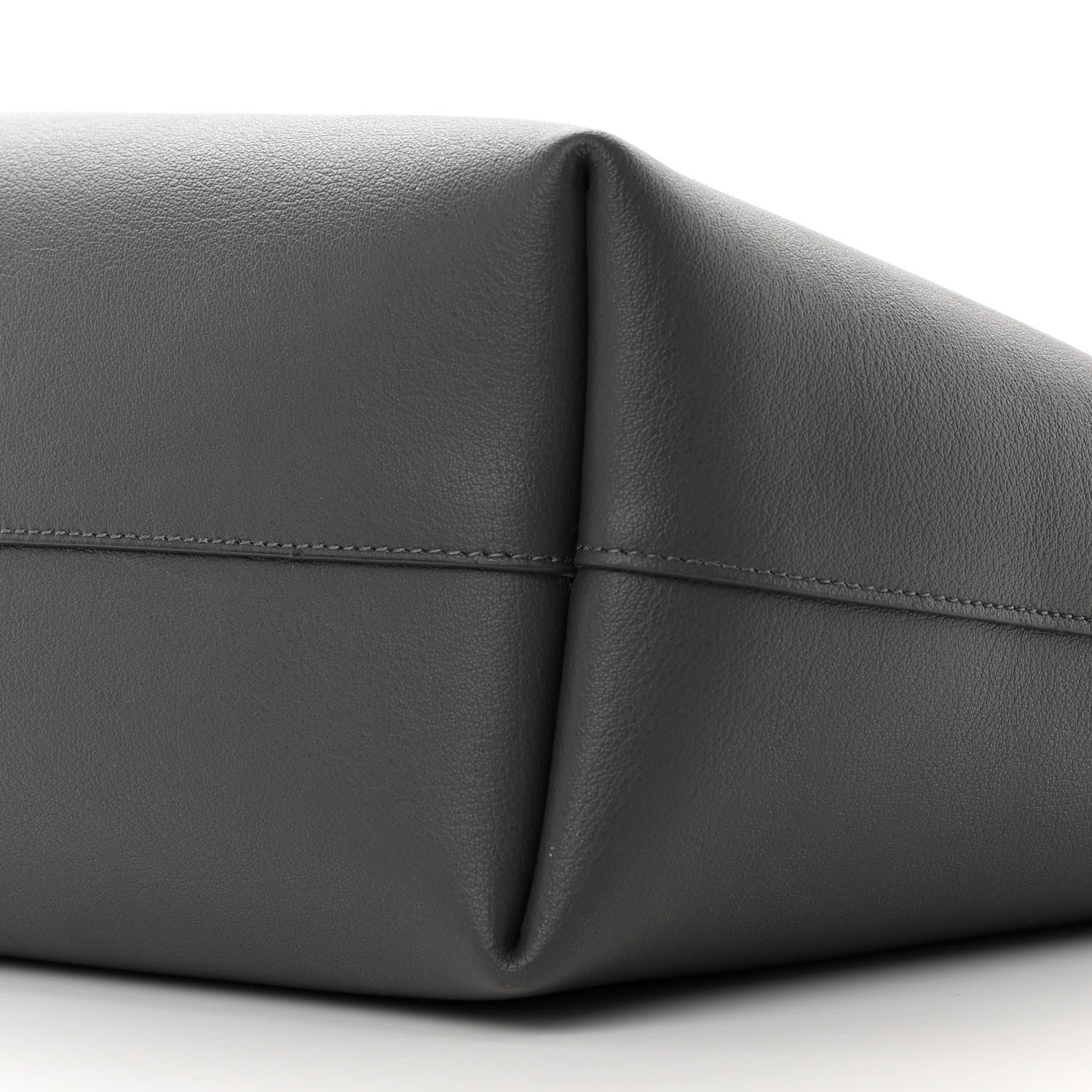 Saint Laurent Calfskin Large Shopping Tote Storm 11 of 14