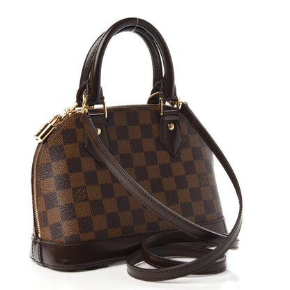 Louis Vuitton Damier Ebene Alma BB 3 of 11