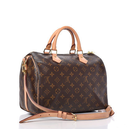 Louis Vuitton Monogram Speedy Bandouliere 30 3 of 12
