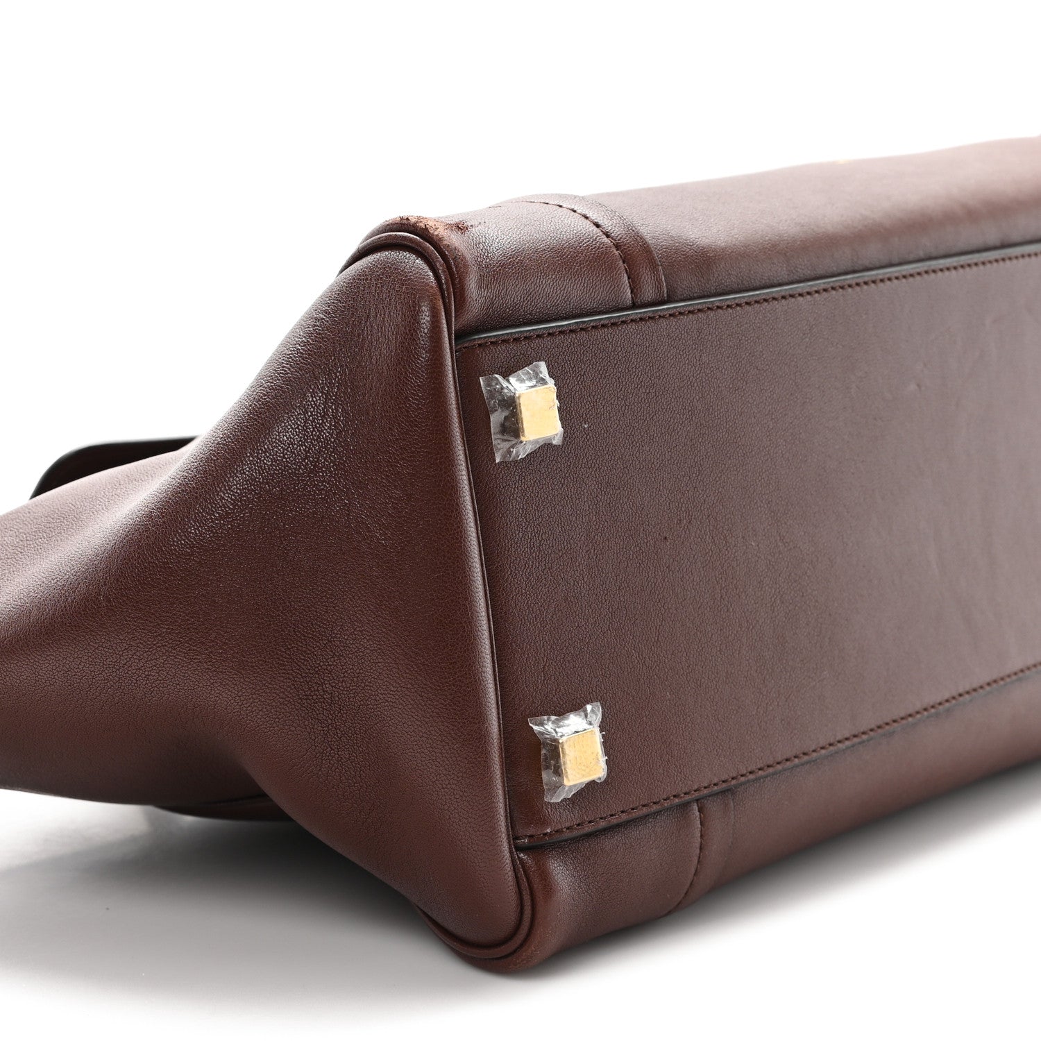 Celine Supple Shiny Lambskin Medium New Luggage Brick 8 of 11