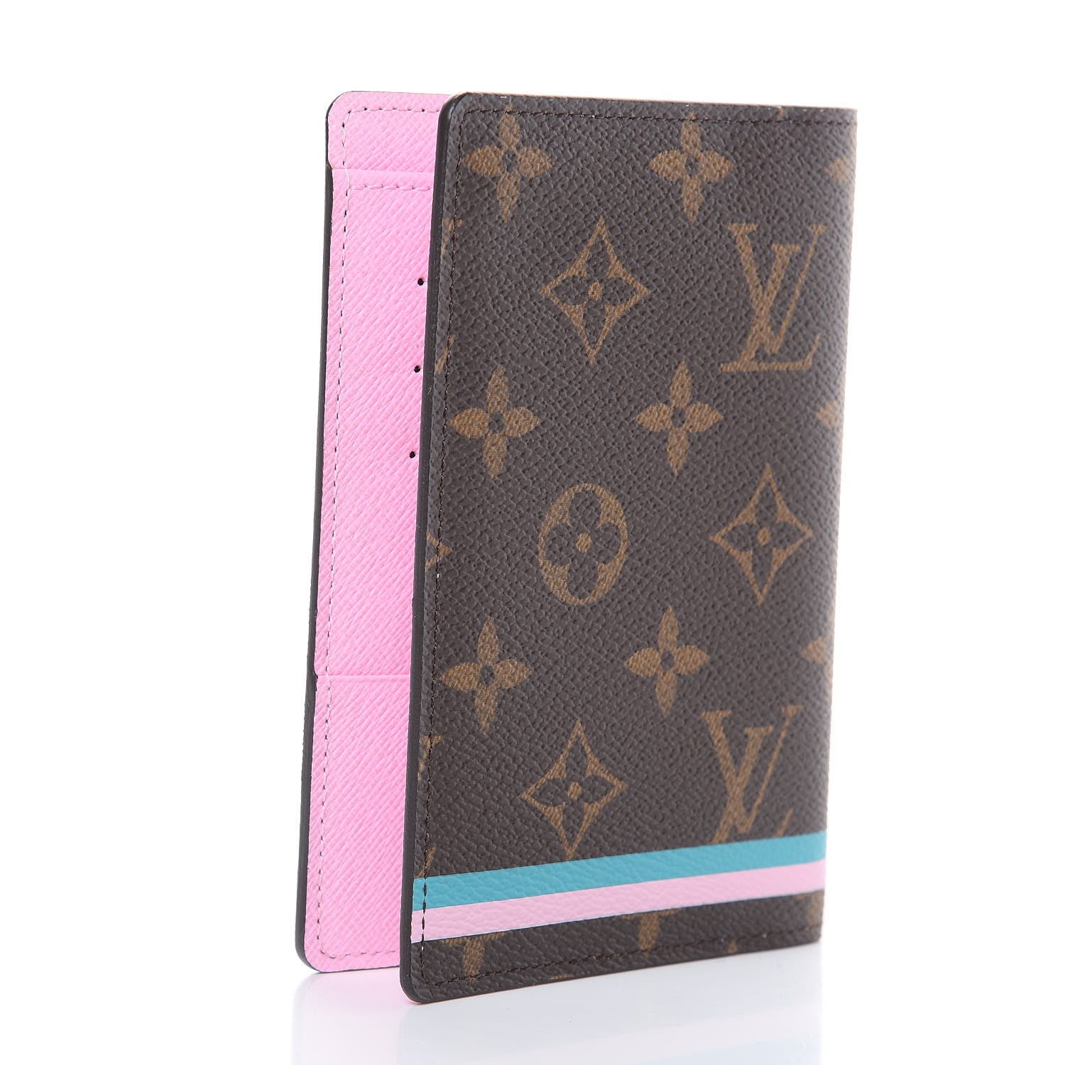 Louis Vuitton Monogram 2016 Christmas Animation Passport Cover Rose Ballerine 3 of 8