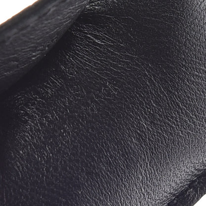 Hermes Milo Lambskin Grigri Rodeo Horse Bag Charm PM So Black 3 of 5