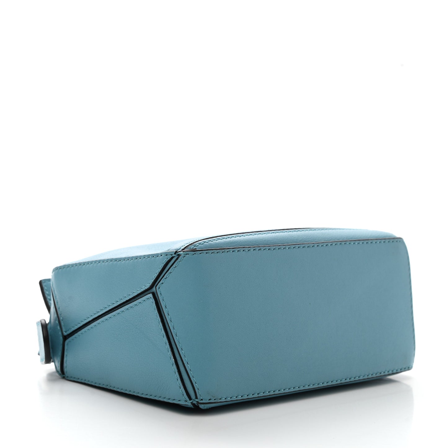 Calfskin Mini Puzzle Bag Blue