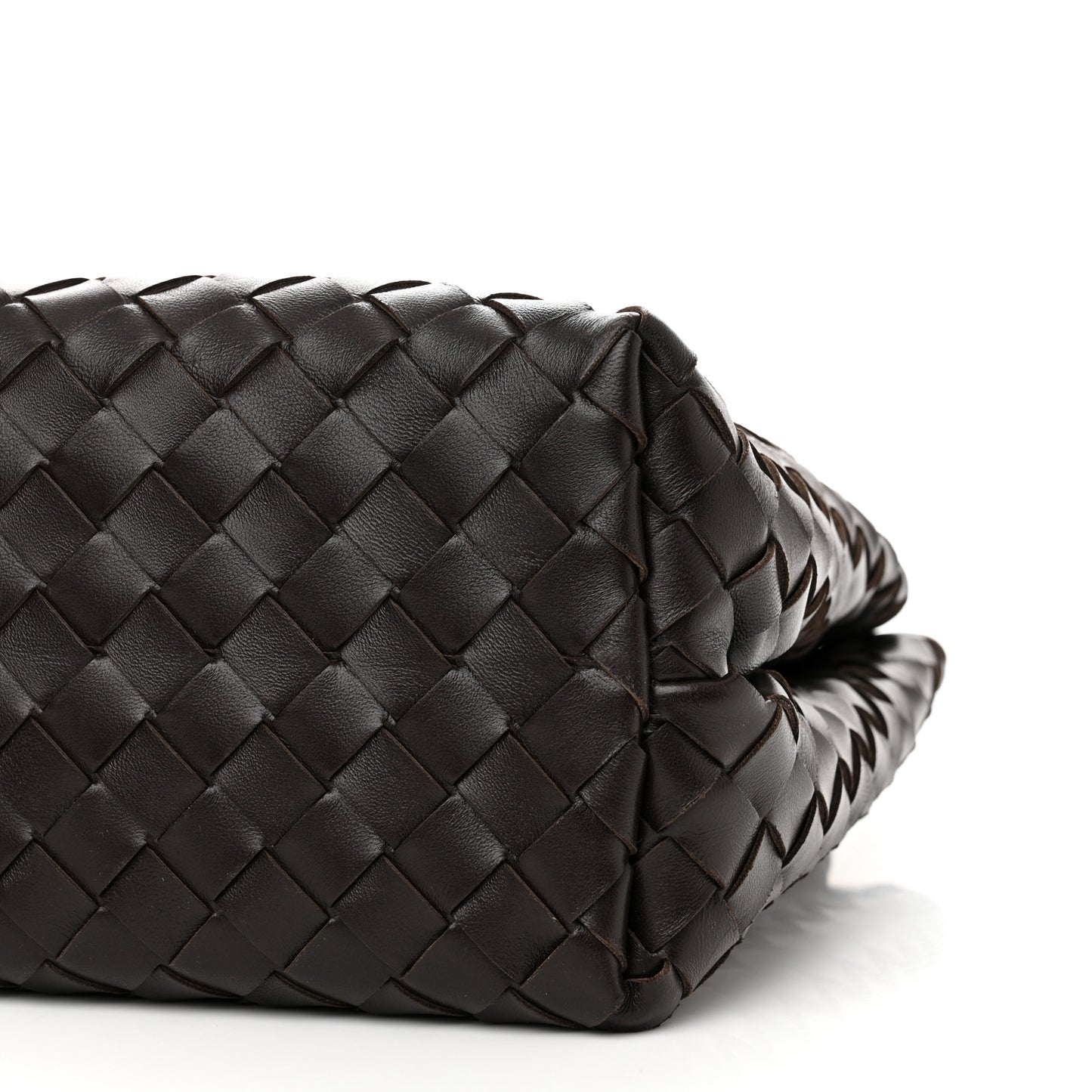 Nappa Intrecciato Medium Andiamo Shoulder Bag Fondant