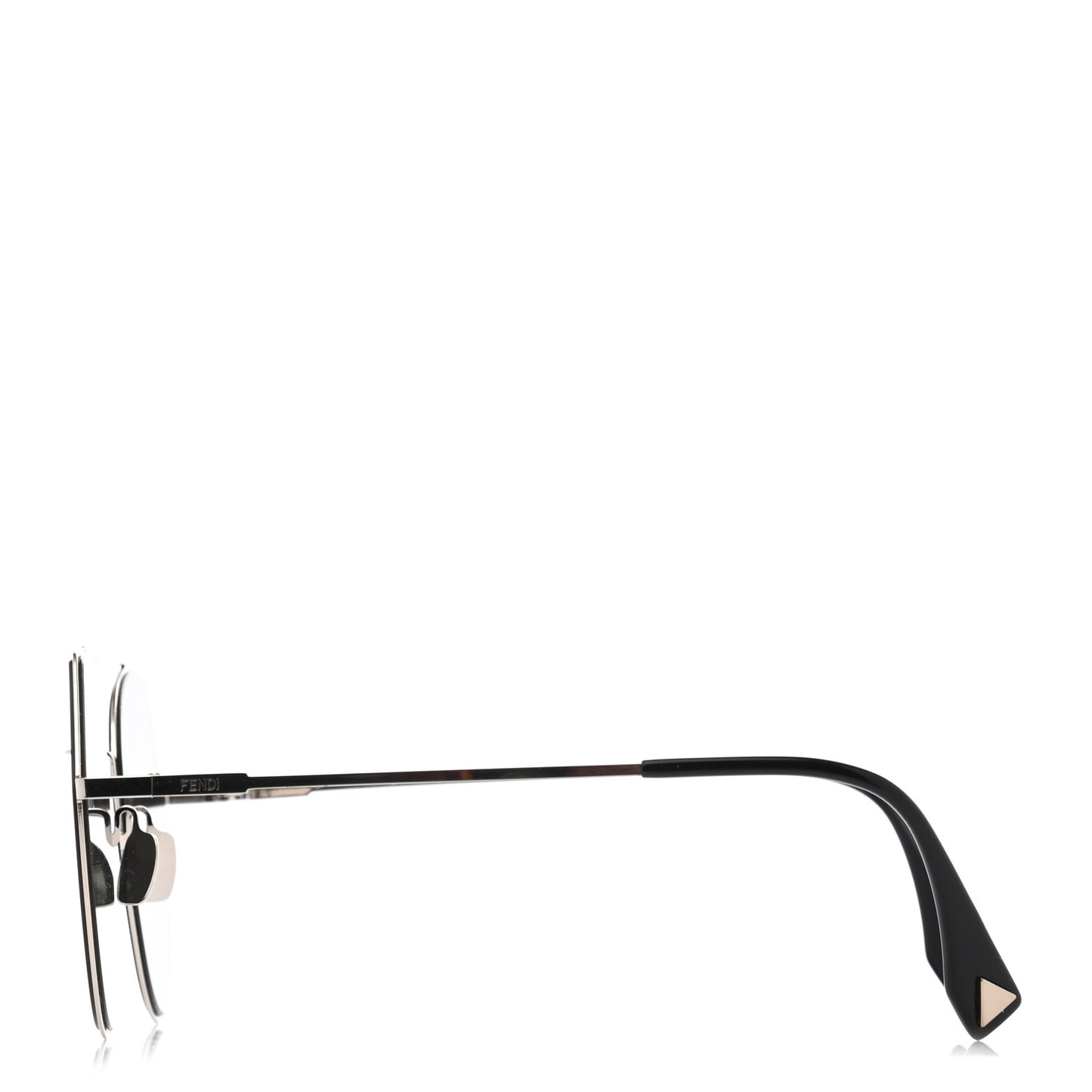 Metal Geometric Sunglasses FF 0194/S