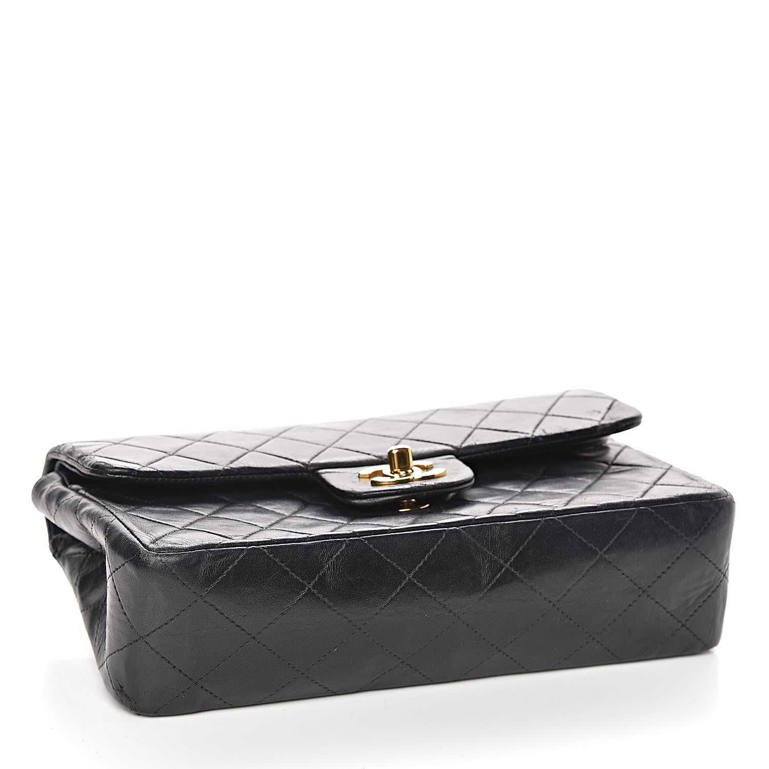 Chanel Lambskin Quilted Small Double Flap Black 4 of 15