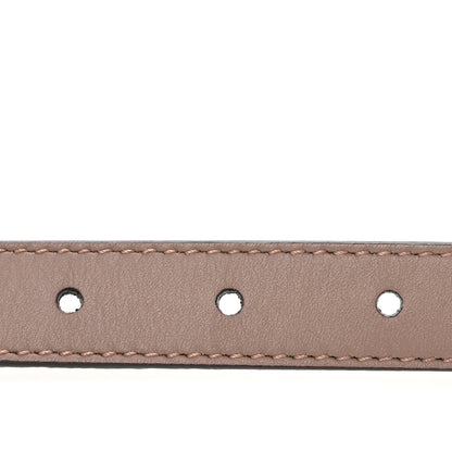 Gucci Calfskin Double G 20mm Belt 75 30 Porcelain Rose 3 of 7