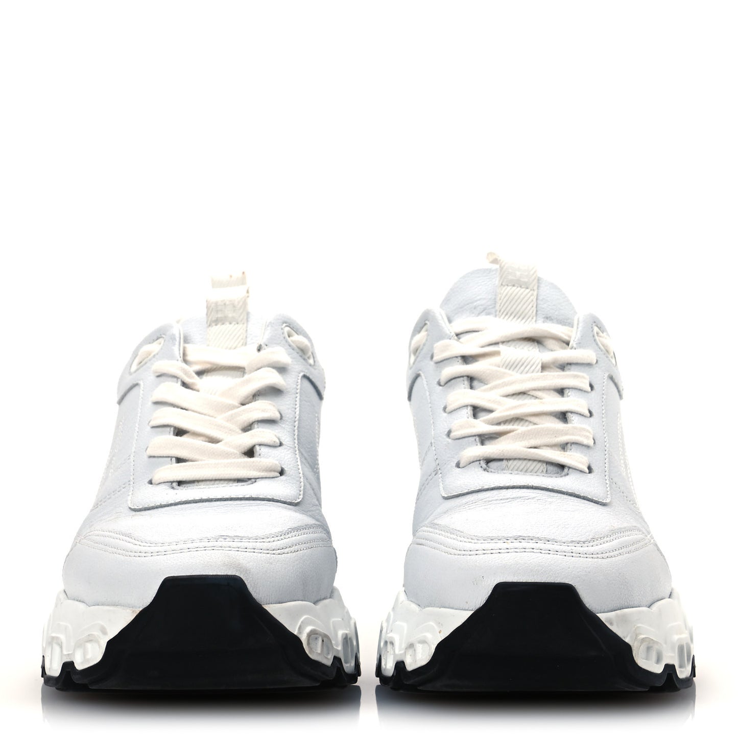 Goatskin Impulse Sneakers 38 White