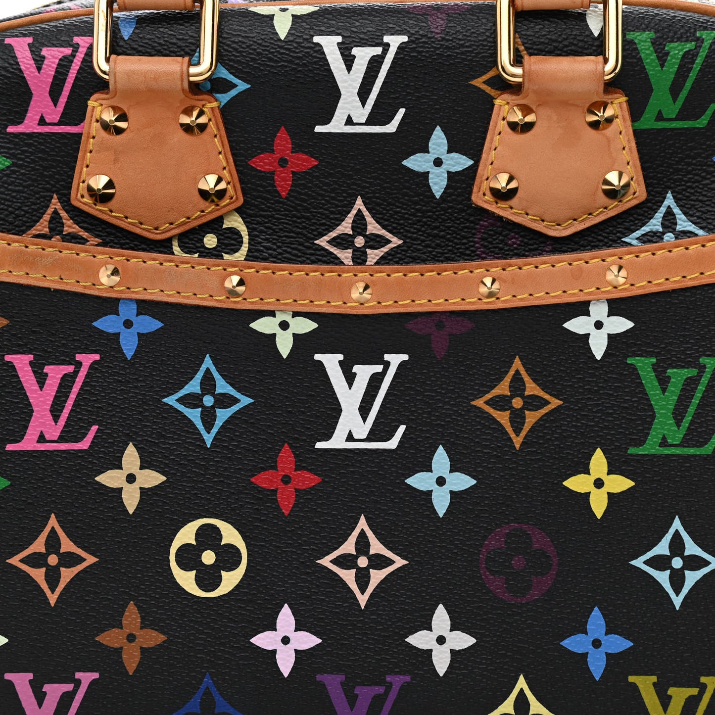 Monogram Multicolor Trouville Black