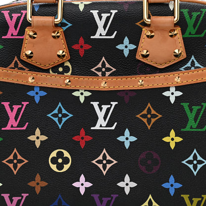 Louis Vuitton Monogram Multicolor Trouville Black 8 of 10