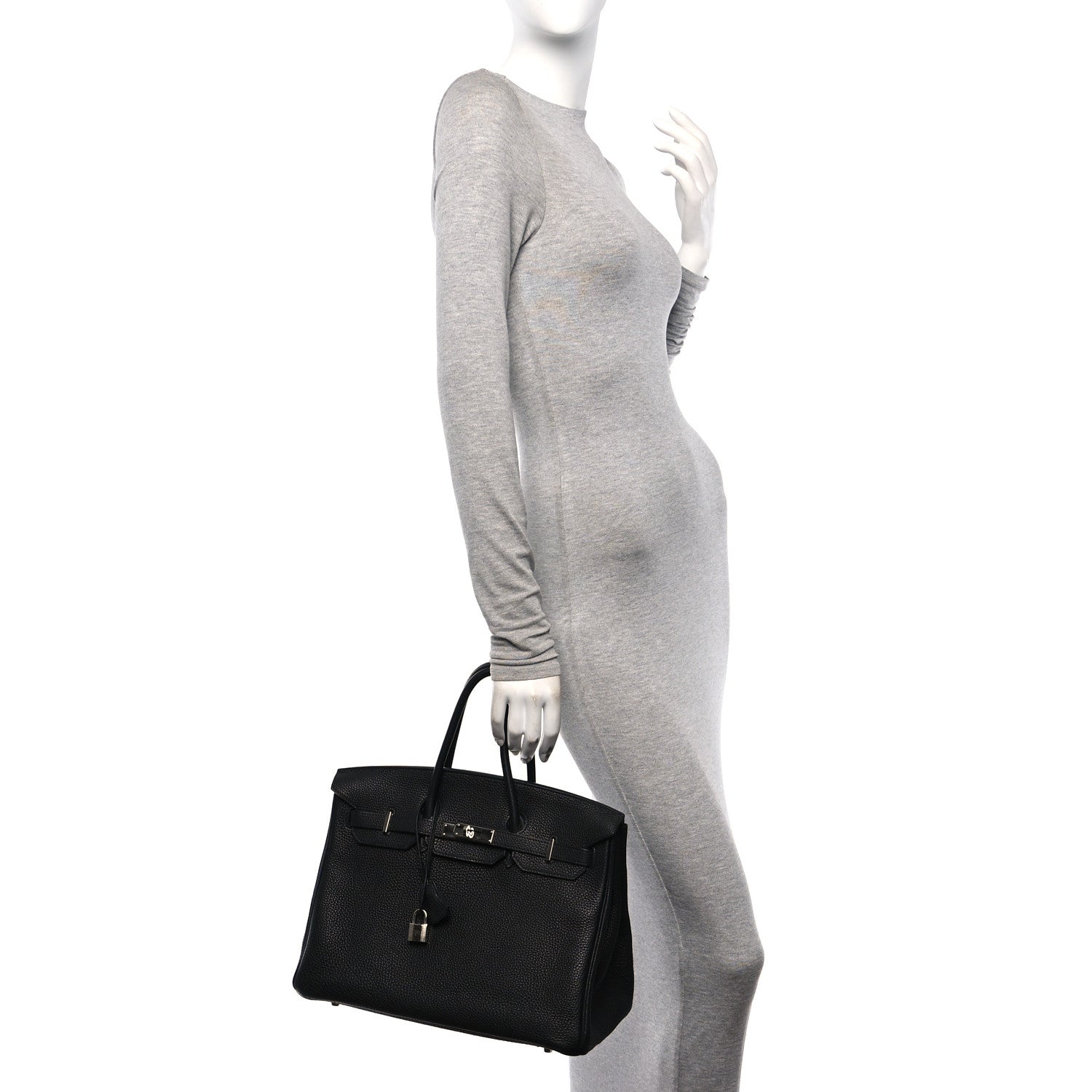Hermes Togo Birkin 35 Black 2 of 12