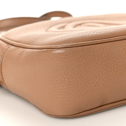 Gucci Pebbled Calfskin Small Soho Disco Bag Camelia 9 of 14