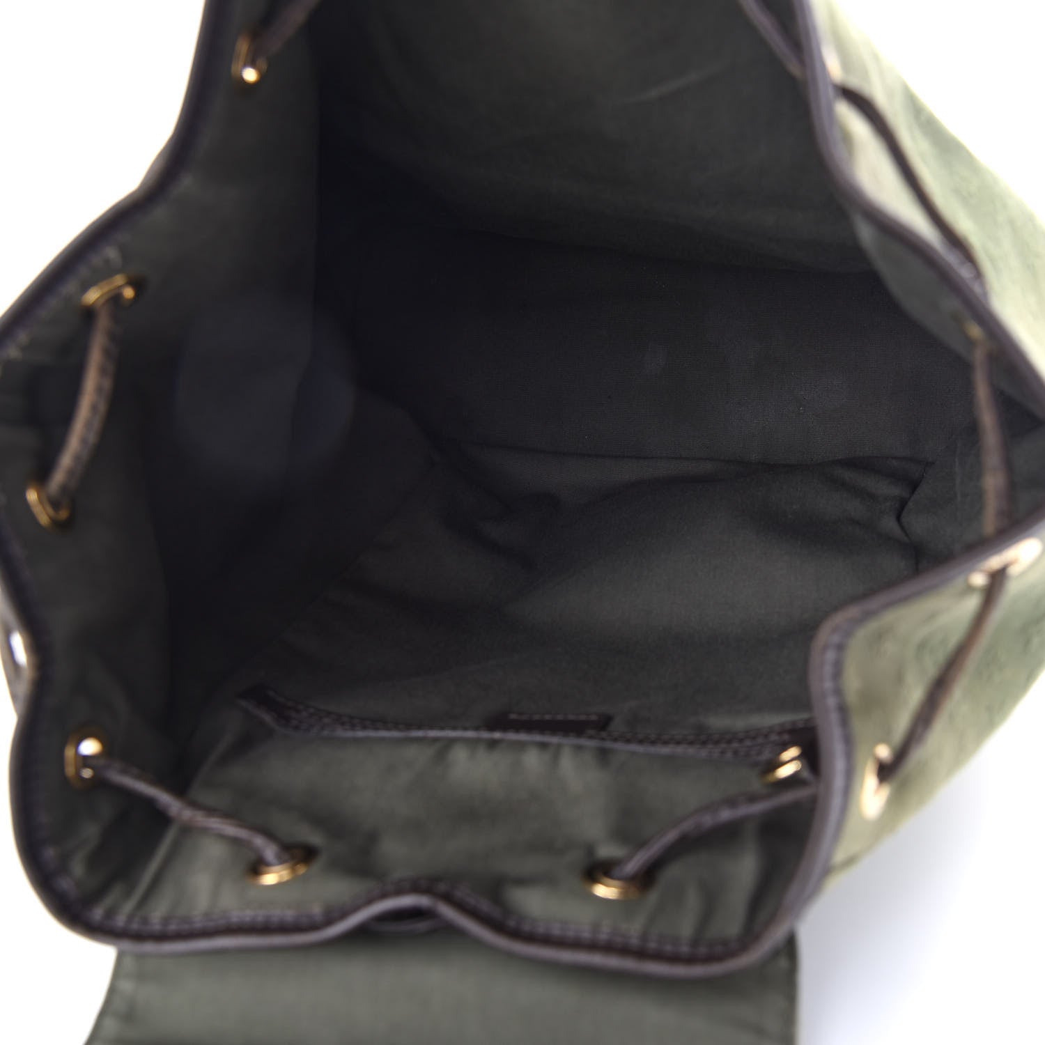 Louis Vuitton Mini Monogram Montsouris GM Backpack Kaki 5 of 16