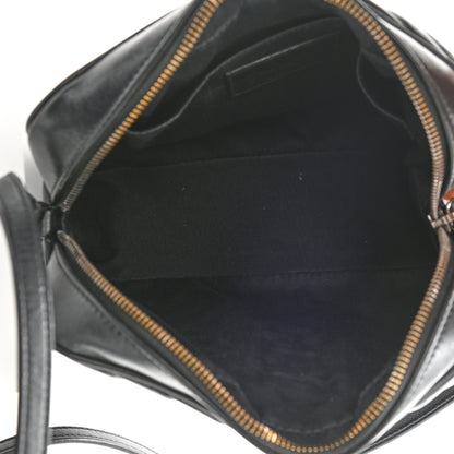 Saint Laurent Calfskin Matelasse Monogram Lou Camera Bag Black 5 of 8