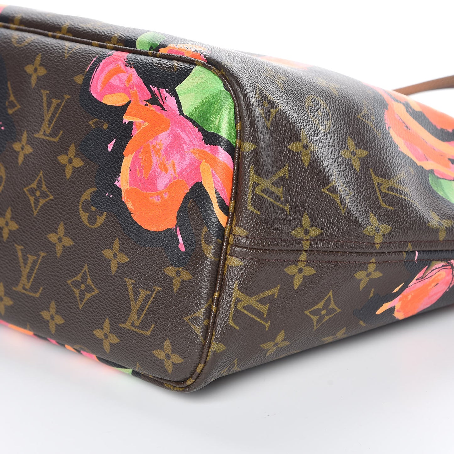 Monogram Roses Neverfull MM