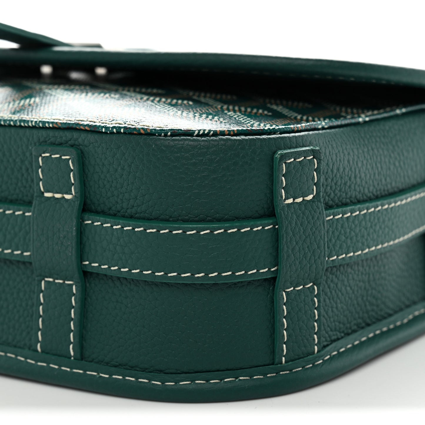 Goyardine Belvedere II PM Messenger Bag Green