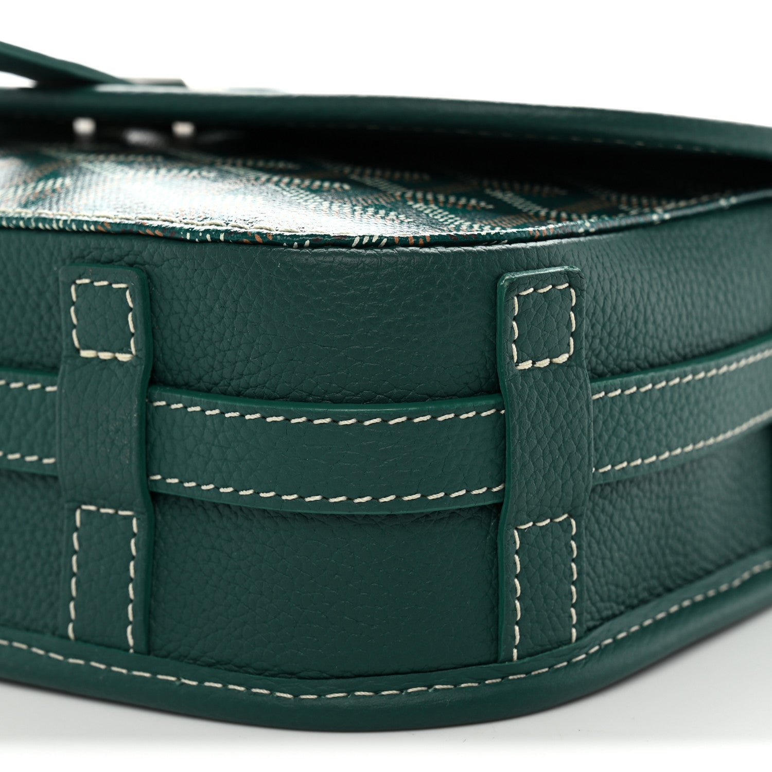 Goyard Goyardine Belvedere II PM Messenger Bag Green 9 of 9