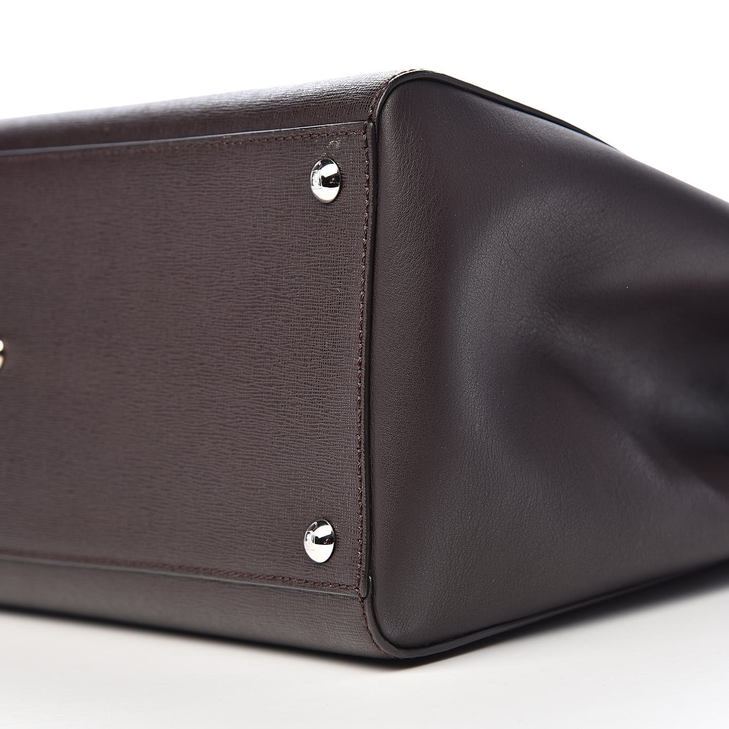 Vitello Elite Regular 2Jours Tote Caffe Noir