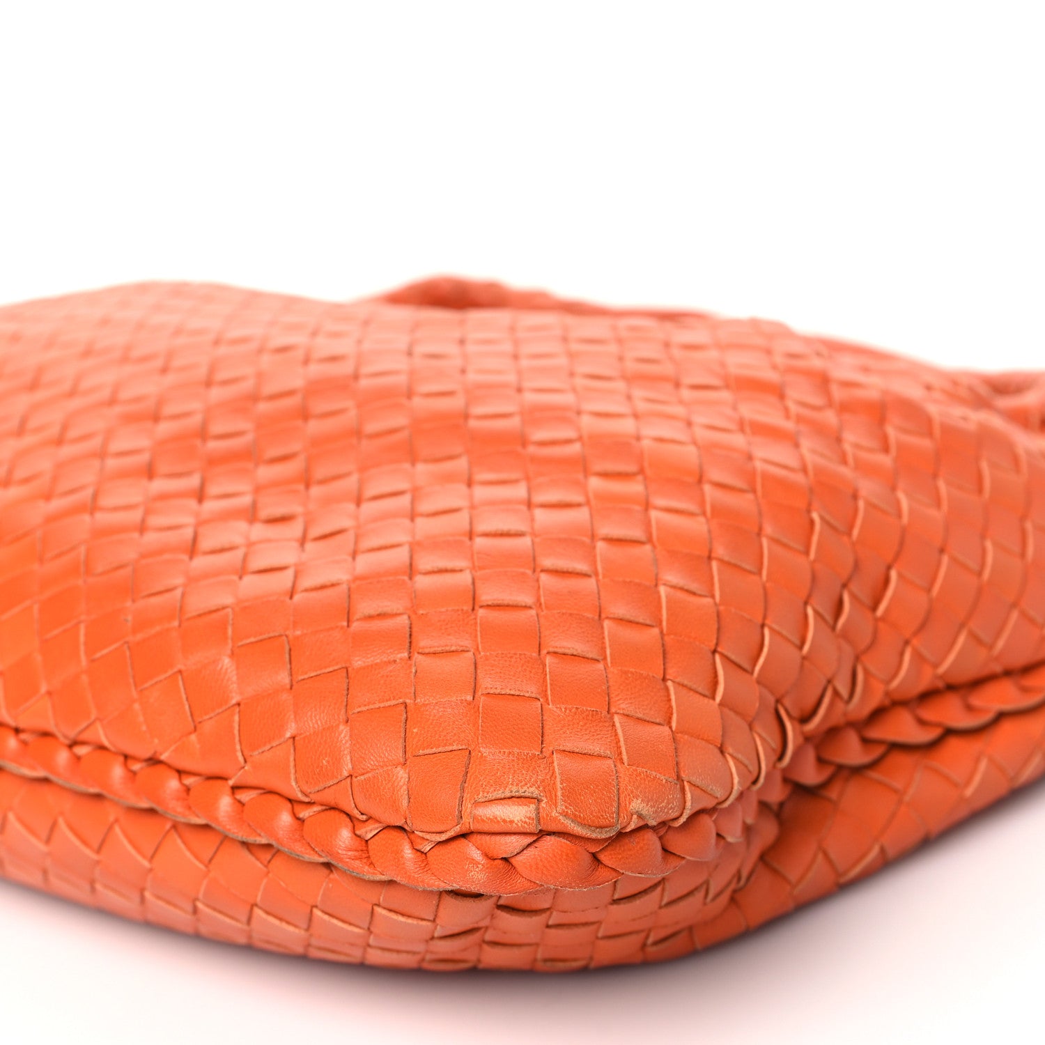 Bottega Veneta Nappa Intrecciato Medium Veneta Hobo Orange 9 of 9