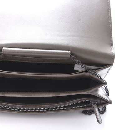 Bottega Veneta Nappa Intrecciato Continental Wallet on Chain Ebano 5 of 10