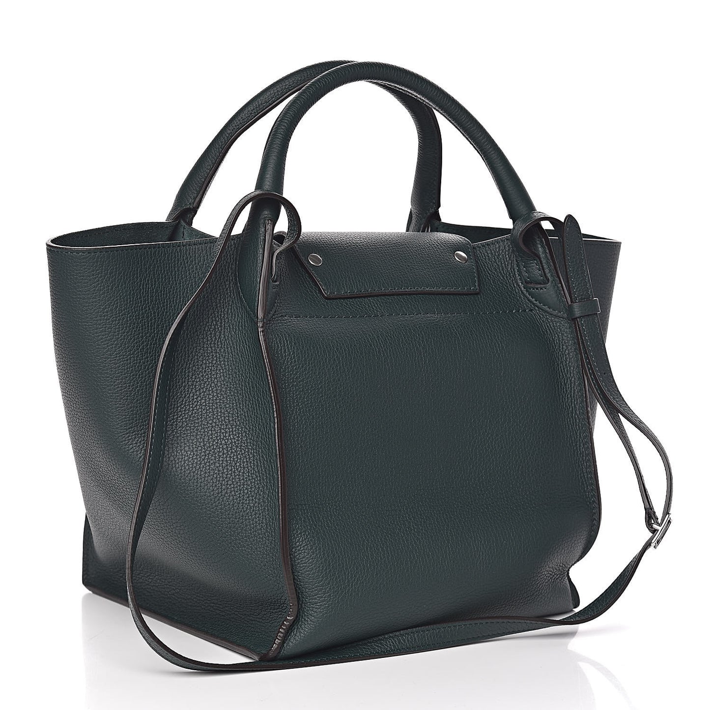 Supple Grained Calfskin Small Big Bag Amazone