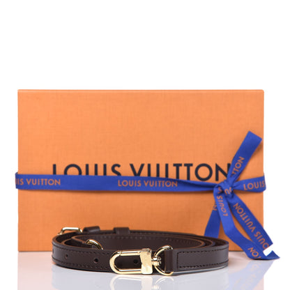Louis Vuitton Calfskin 16mm Adjustable Shoulder Strap Brown 4 of 4