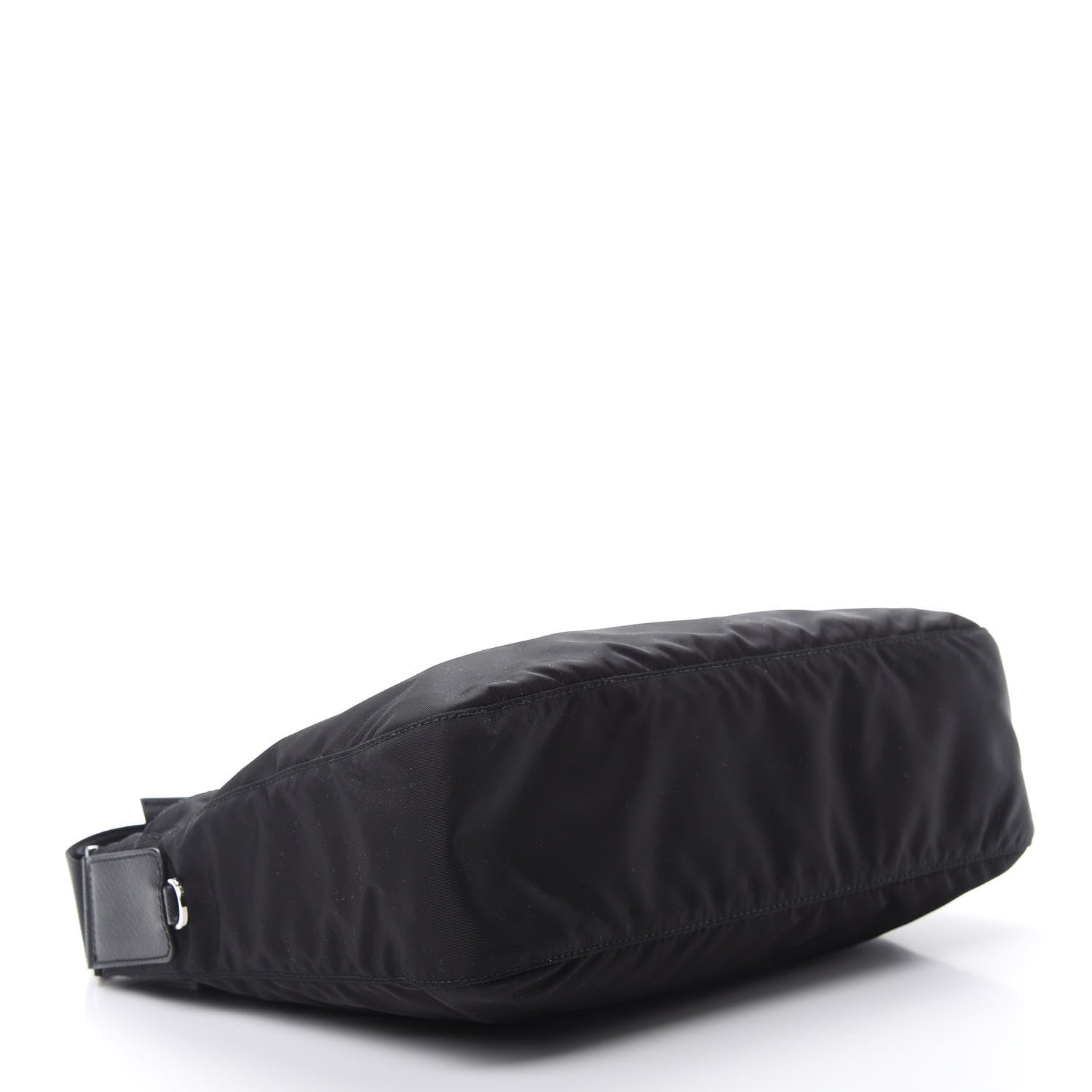 Prada Nylon Tessuto Messenger Bag Black 4 of 11