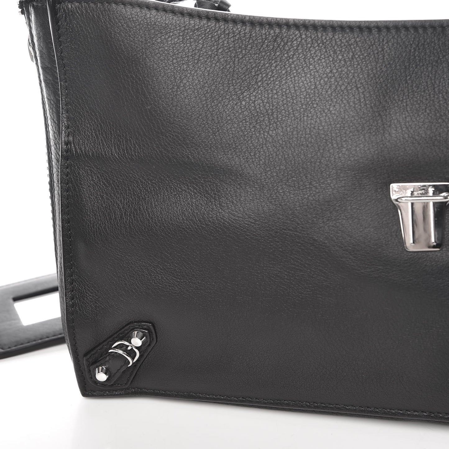 Veau Papier Sight Clutch Black