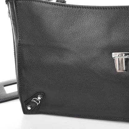 Balenciaga Veau Papier Sight Clutch Black 10 of 14