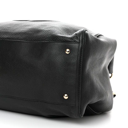 Gucci Pebbled Calfskin Large Soho Shoulder Bag Black 11 of 14