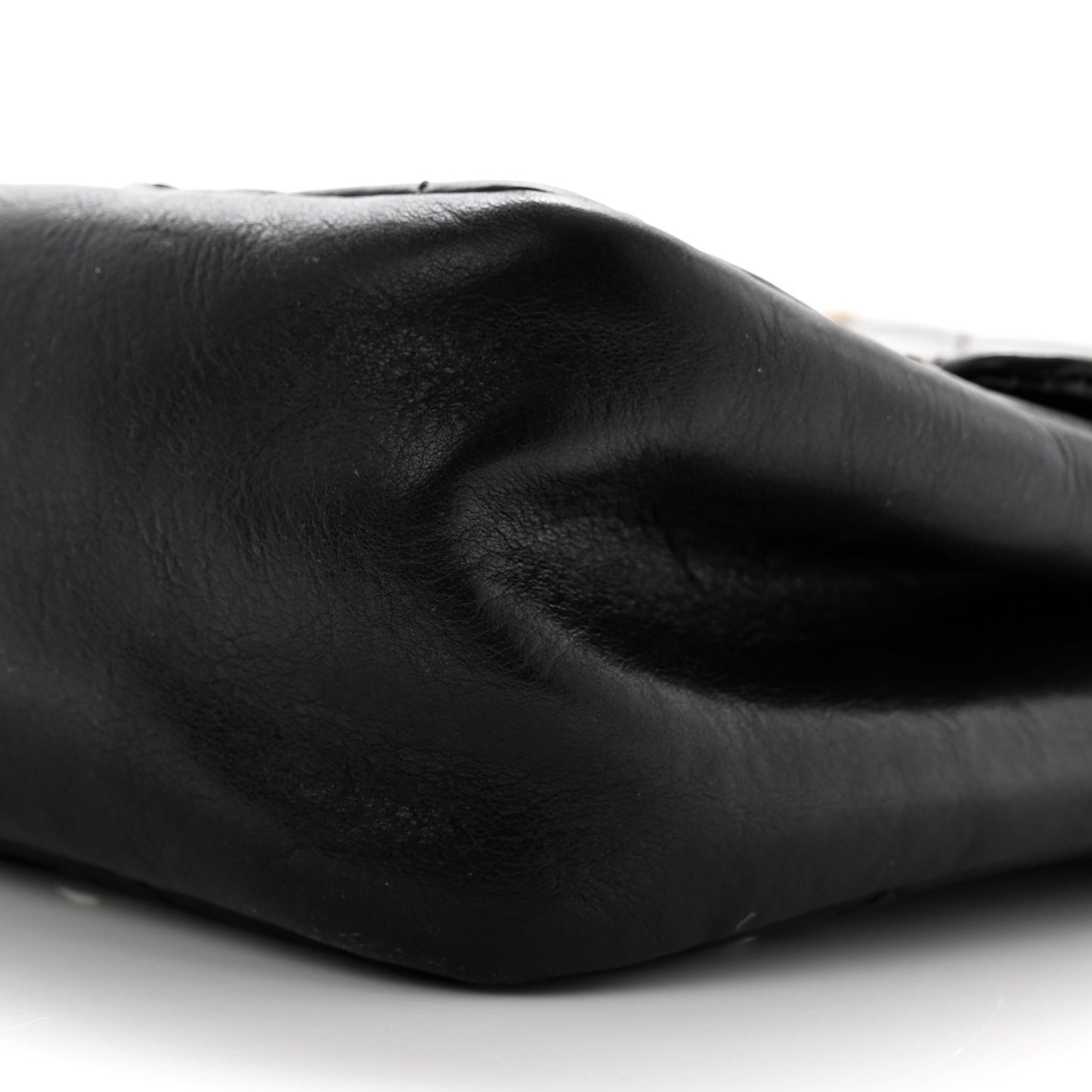 Lambskin Quilted Star Attitude Jumbo Flap Bag Black