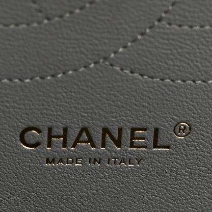 Chanel Caviar Quilted Jumbo Double Flap Grey 6 of 13