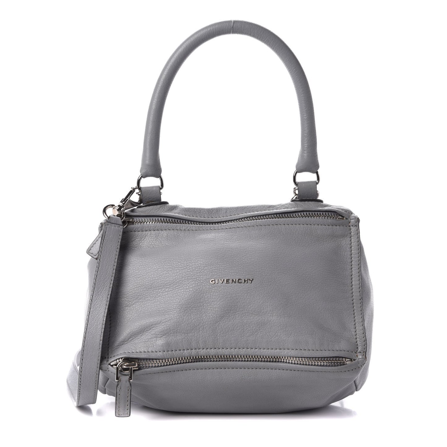 Sugar Goatskin Small Pandora Dove Grey