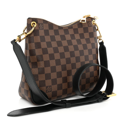 Louis Vuitton Damier Ebene Odeon PM Black 3 of 8