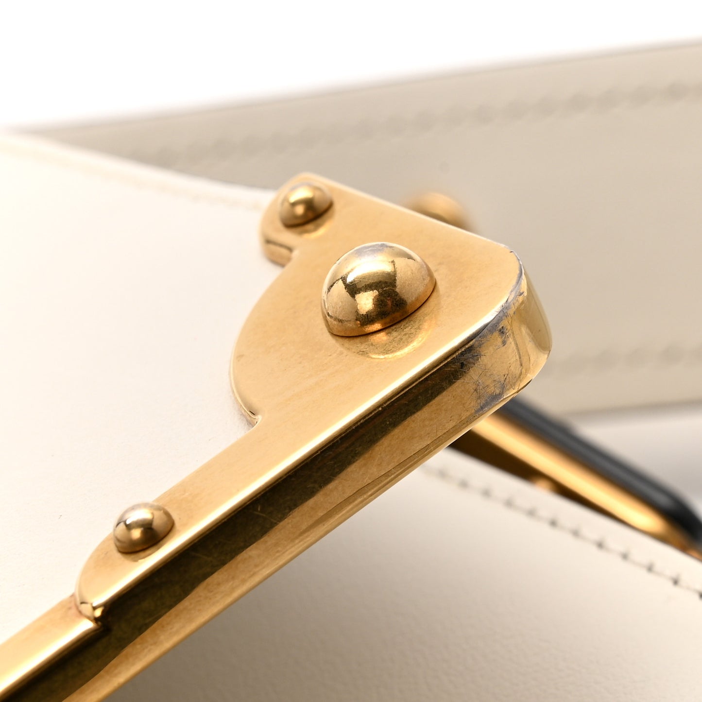 City Calf Cahier Bag White