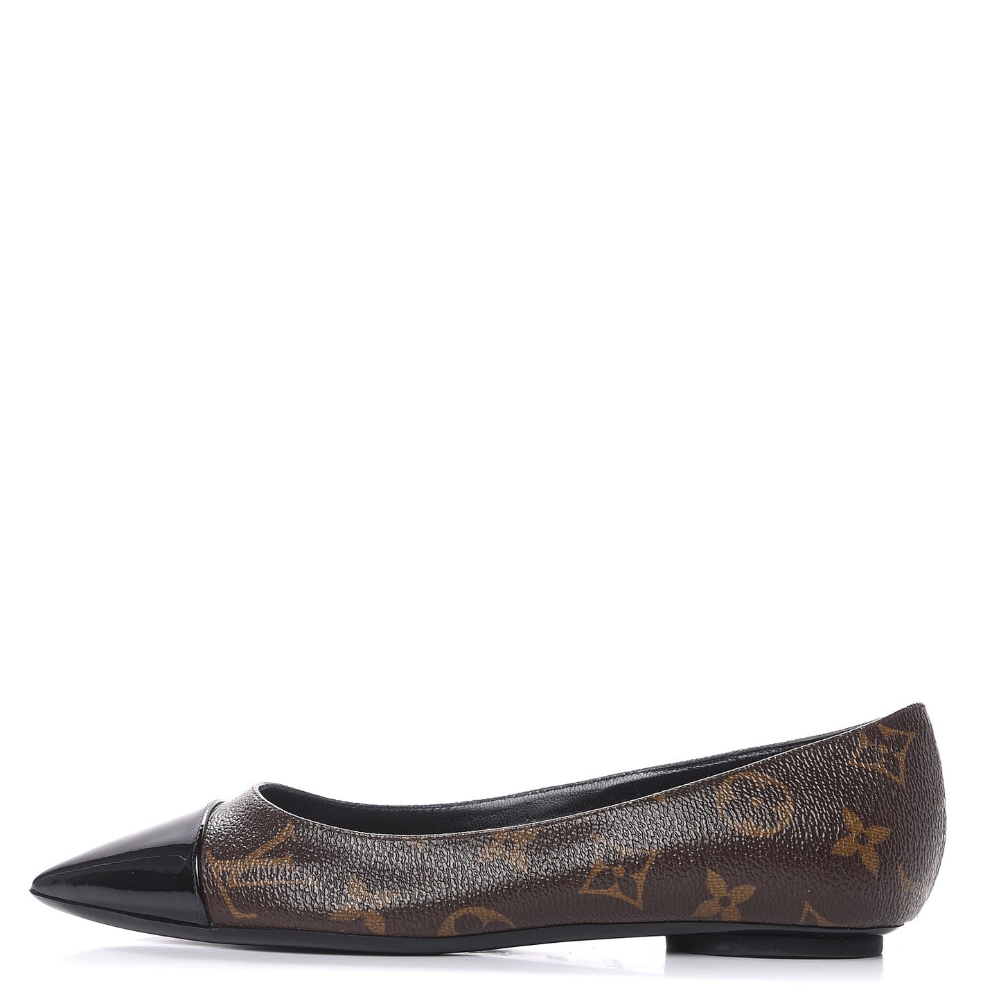 Patent Monogram Fetish Ballerina Flats 34.5