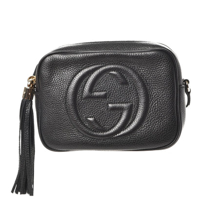 Gucci Pebbled Calfskin Small Soho Disco Bag Black 1 of 7