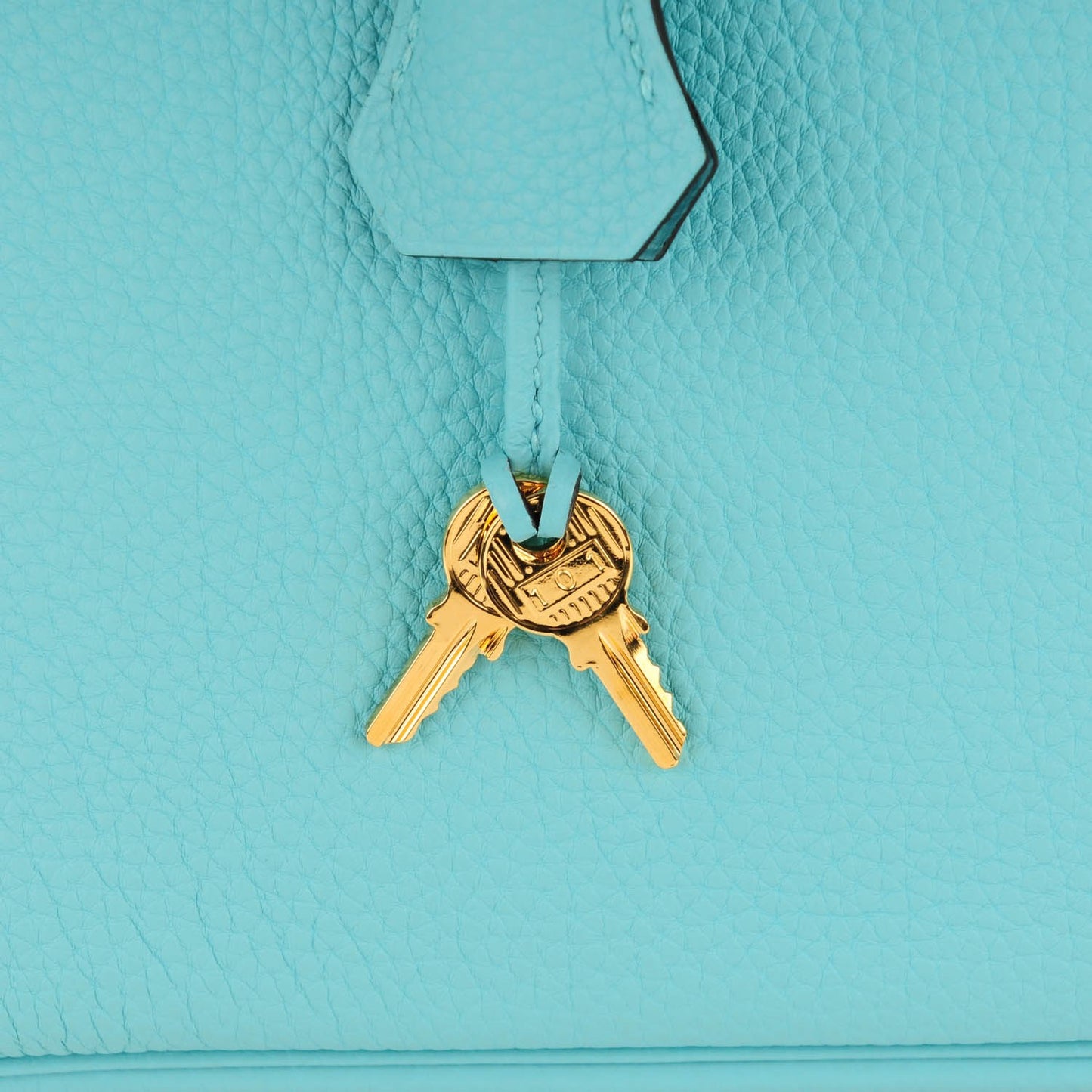 Togo Birkin 35 Bleu Atoll