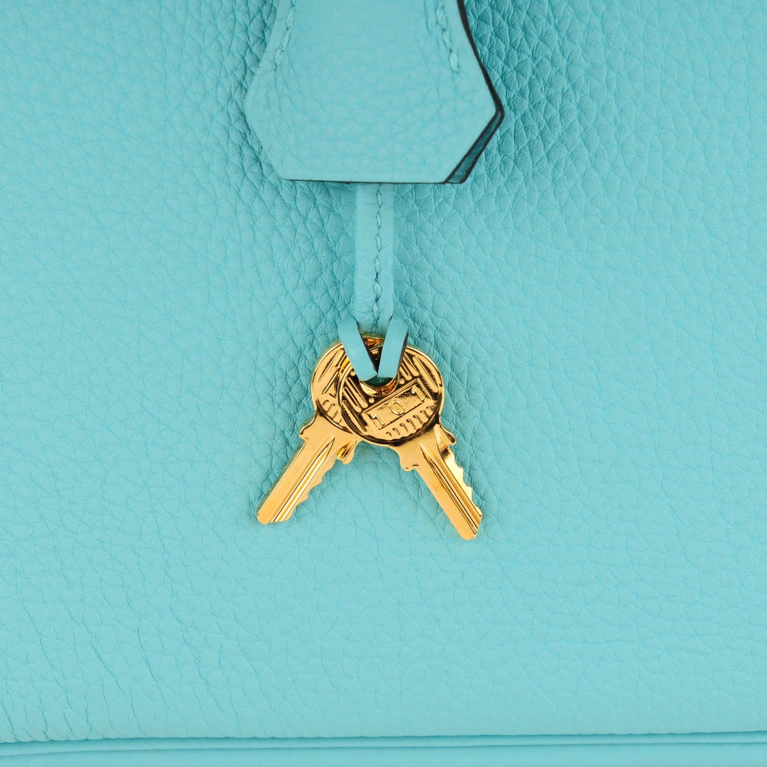 Hermes Togo Birkin 35 Bleu Atoll 16 of 23