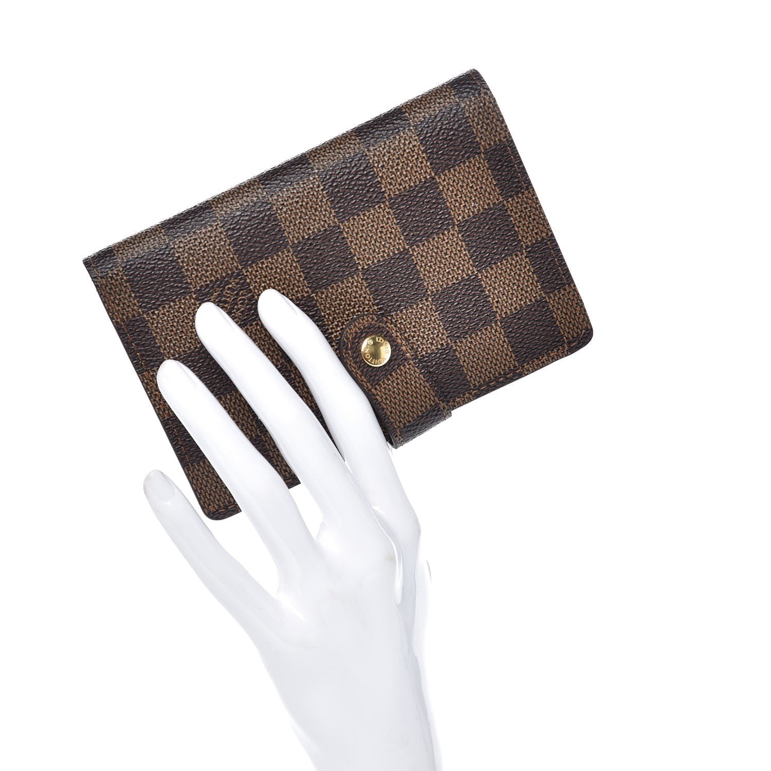 Louis Vuitton Damier Ebene French Purse Wallet 2 of 8